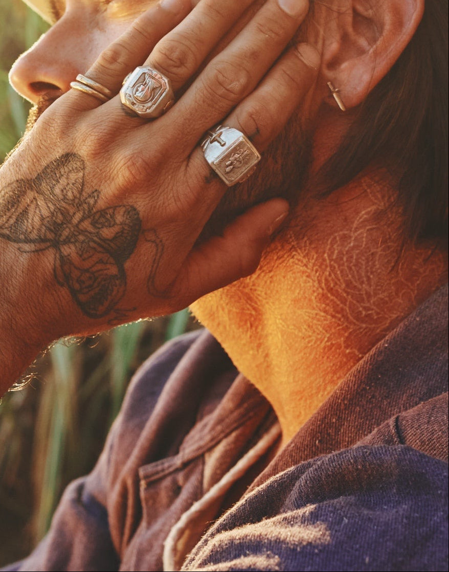 Mother Mary with Medallions Ring – SAINT VAGABOND
